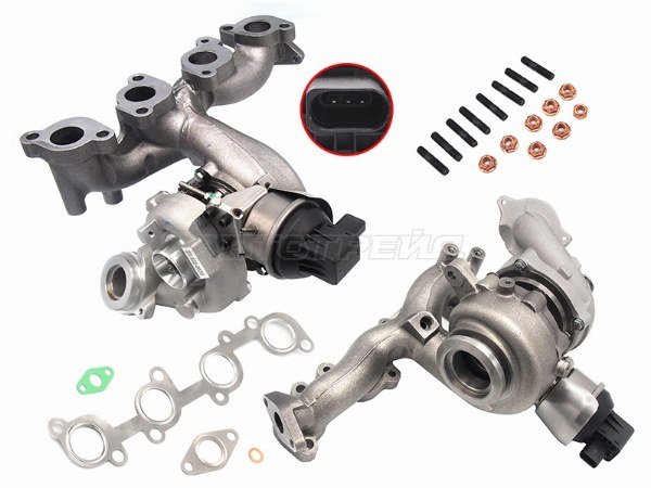 Турбина Audi A3 03-13 / Volkswagen Golf 08-16 AZV;BKD;BSE;BSF;CBAA;CBAB;CBDB;CFFA;CFFB;CFHC;CJAA;CLJ