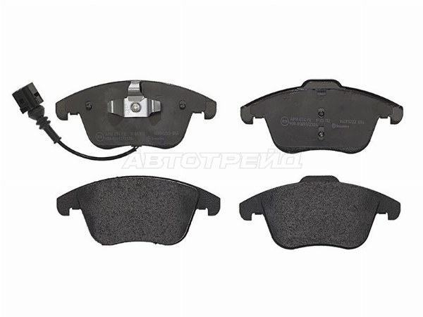Колодки тормозные (Спереди) Audi A3 03-13 / Q3 11-19 / Volkswagen Golf 03-16 / Jetta 05-10 / Passat
