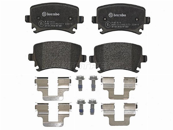 Колодки тормозные (Сзади) Audi A3 03-13 / A4 00-09