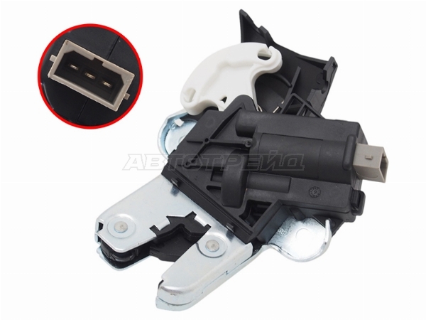 Замок крышки багажника AUDI A4 04-09/S4 04-08, AUDI A4/S4 07-, AUDI A5/S5 07-, AUDI A6 05-11, AUDI A8 4E 02-10, VOLKSWAGEN JETTA 05-10, VW PASSAT B6 05-09, VW PASSAT B7 10-14, VW PASSAT CC 08-, VW PASSAT CC 12-