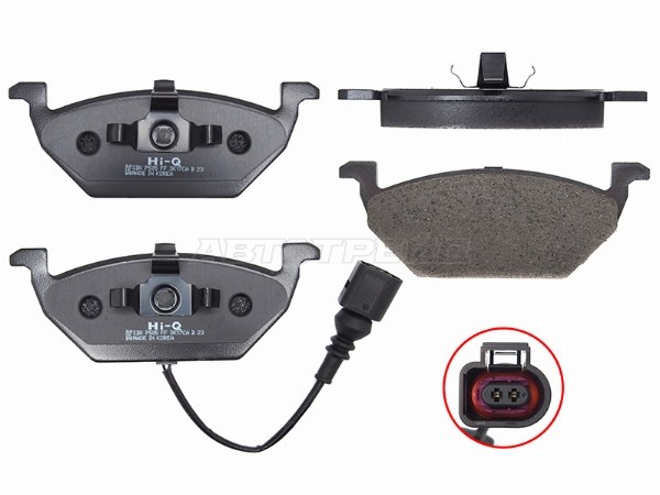 Колодки тормозные (Спереди) Audi A3 96-13 / Skoda Octavia 96-13