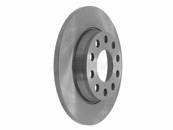 Диск тормозной (Сзади) Audi A4 00-09 / Volkswagen Passat 00-05