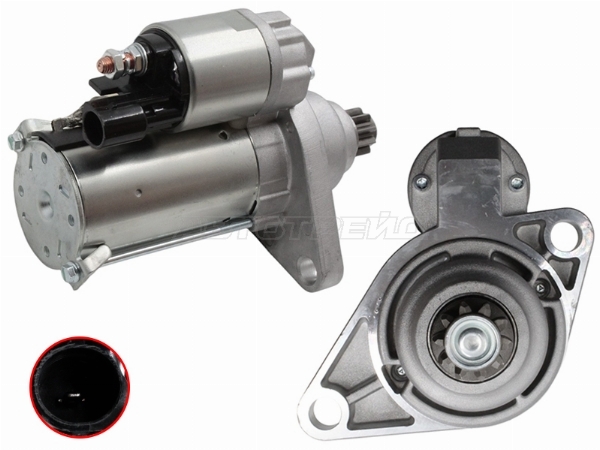 Стартер Audi A3 03-13 / Skoda Octavia 08-13 (1,1 kW/ Z=10)
