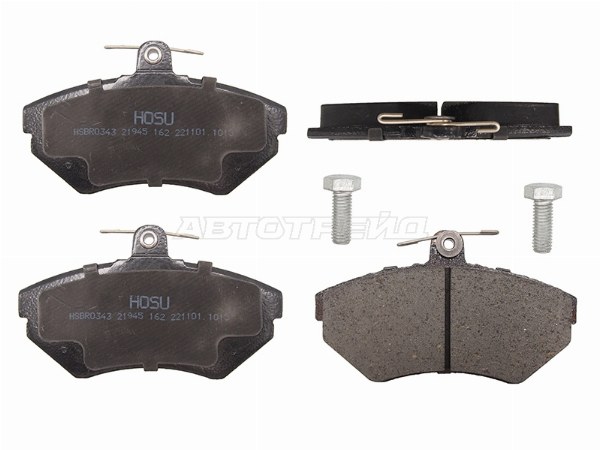 Колодки тормозные (Спереди) Audi A4 00-06 / Volkswagen Golf 87-99
