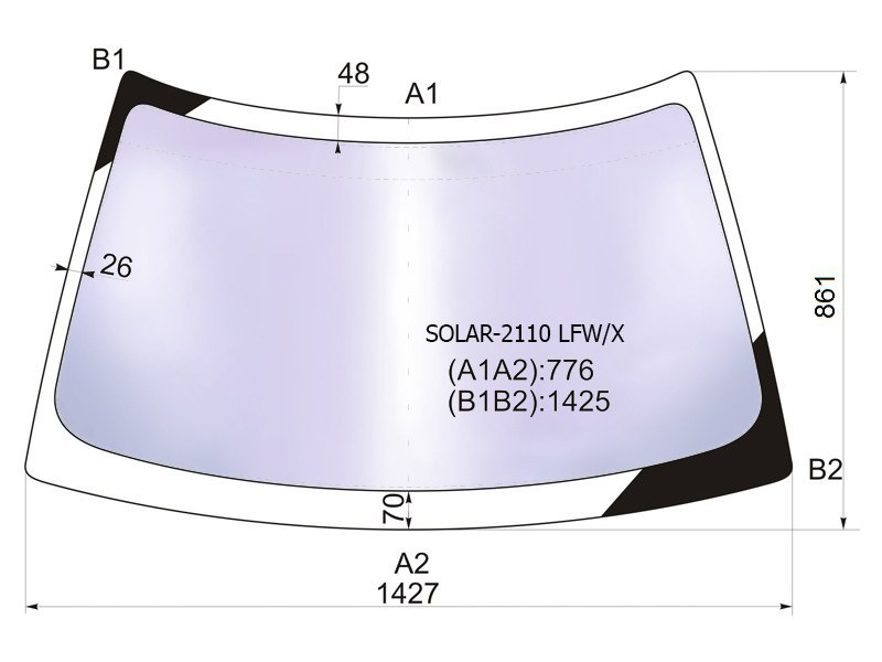 Размер лобового стекла. Стекло лобовое атермальное ВАЗ /Lada 2110-2112. Лобовое стекло ВАЗ 2170xyg артикул. Лобовое стекло на ВАЗ 2110 XYG. Solar-b5 LFW/X.