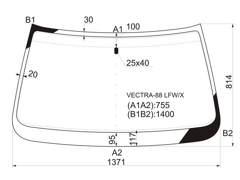 Лобовое вектра б. Vectra-88 LFW/X. Лобовое стекло Опель Вектра с. Размер лобового стекла акцент ТАГАЗ. Опель Вектра б размер лобового стекла.