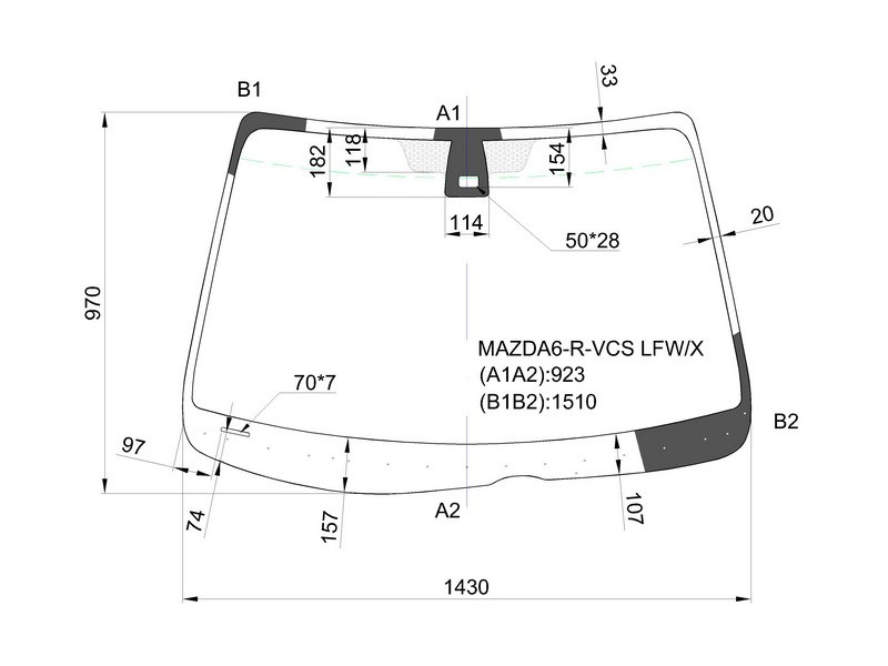 Размер лобового стекла. Стекло лобовое Mazda Biante. Размер лобового стекла Мазда 6. Размер лобового стекла Мазда 6 gg 2005 года. Мазда 6 gg лобовое стекло габариты.