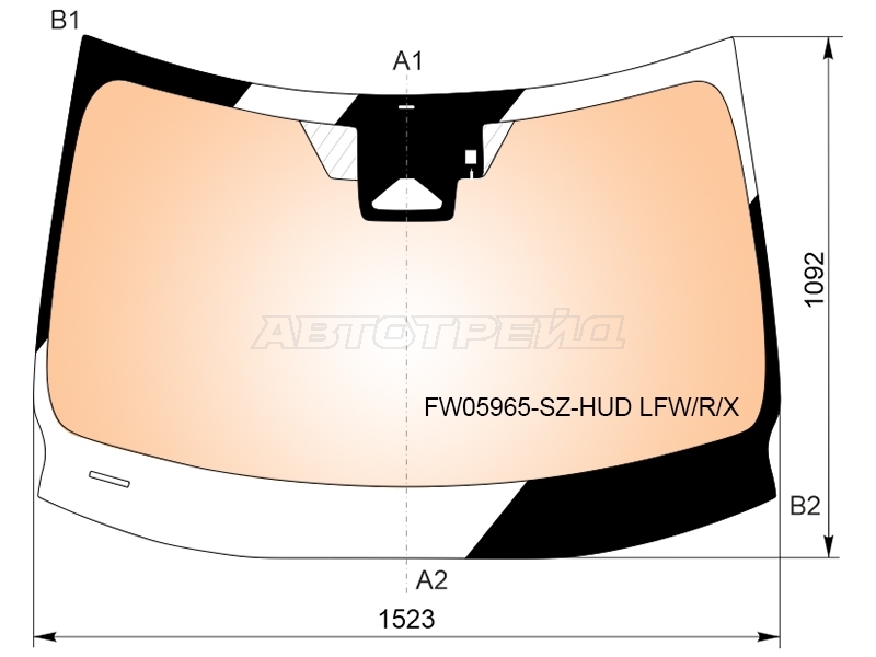 XYG FW05965-SZ-HUD LFW/R/X