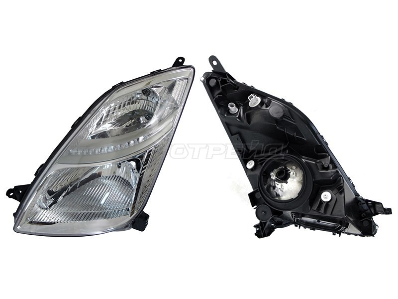 Фара Toyota Prius (NHW20) 05-09 (Слева/ Галоген/ под электрокорректор)