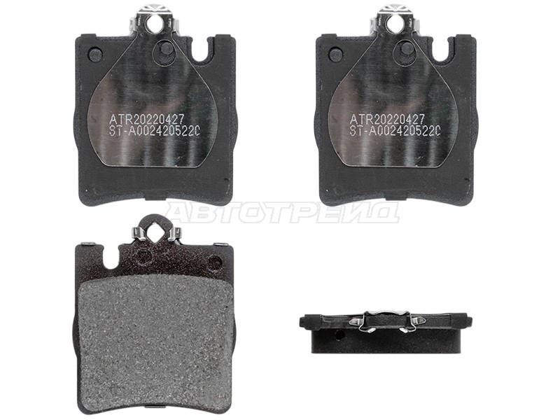 Колодки тормозные (Сзади) Mercedes-Benz C-Class 00-08 / E-Class 95-03