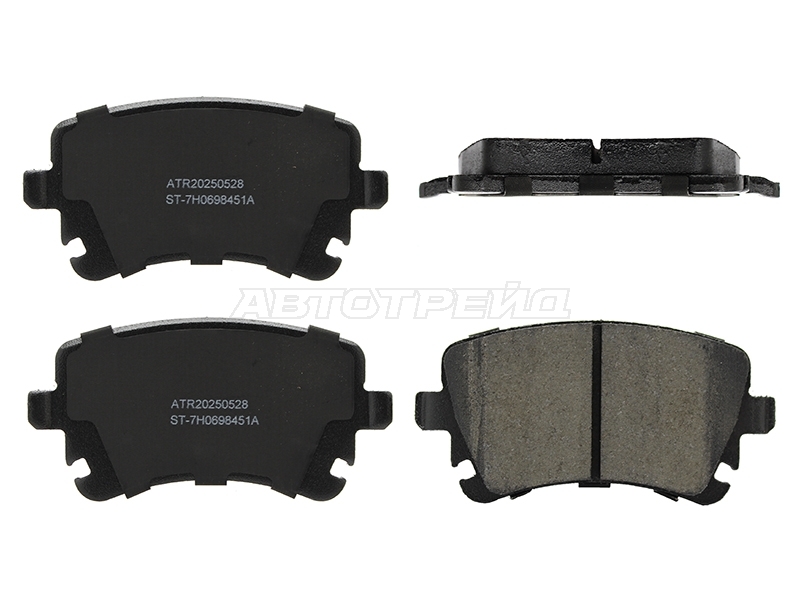 Колодки тормозные (Сзади) Audi A4 00-09 / A6 04-10