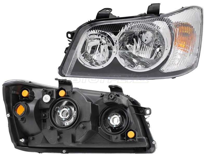 Фара Toyota Highlander 00-03 / Kluger V 00-03 (Слева/ Галоген/ Ручная регулировка)