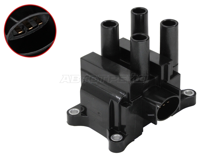 Катушка зажигания Ford Fiesta 95-08 / Focus 98-11 AODB;AODE;ASDA;J4B;NGA;SHDC;SYDA (Модуль)
