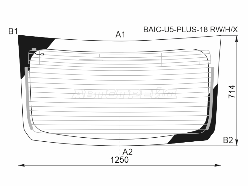 XYG BAIC-U5-PLUS-18 RW/H/X