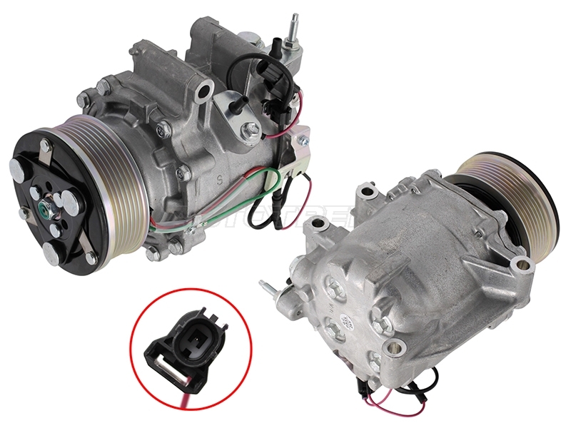Компрессор кондиционера Honda Civic 05-12 / FR-V 05-09