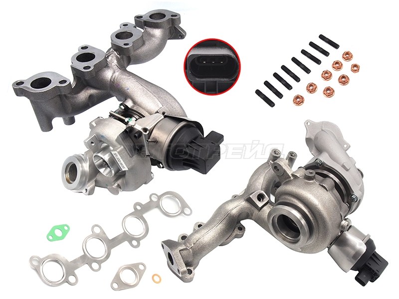 Турбина Audi A3 03-13 / Volkswagen Golf 08-16 AZV;BKD;BSE;BSF;CBAA;CBAB;CBDB;CFFA;CFFB;CFHC;CJAA;CLJ