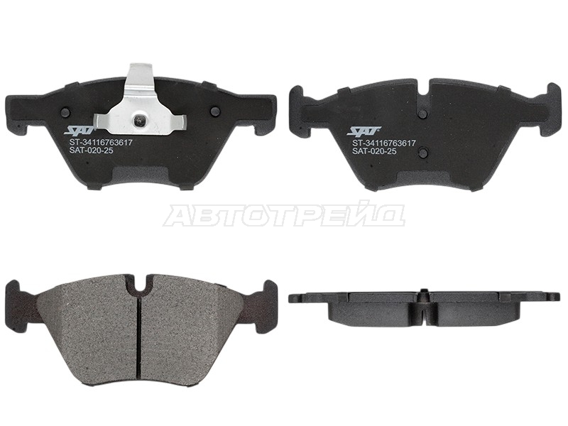 Колодки тормозные (Спереди) BMW 1-Series 04-13 / 3-Series 05-14