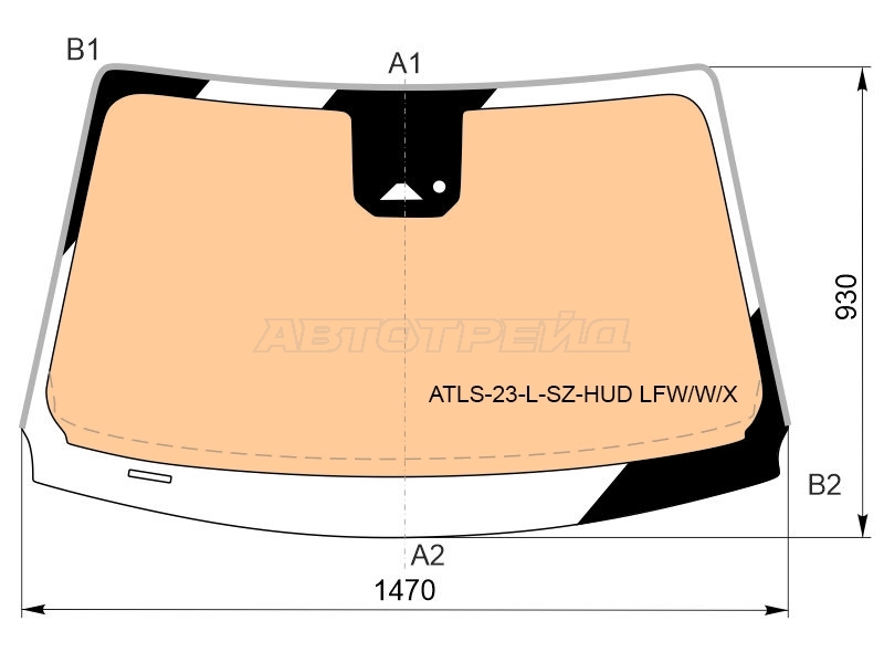 XYG ATLS-23-L-SZ-HUD LFW/W/X