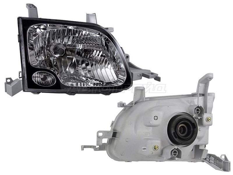 Фара Toyota Lite Ace Noah 98-01 / Town Ace Noah 98-01 (Справа/ чёрная)