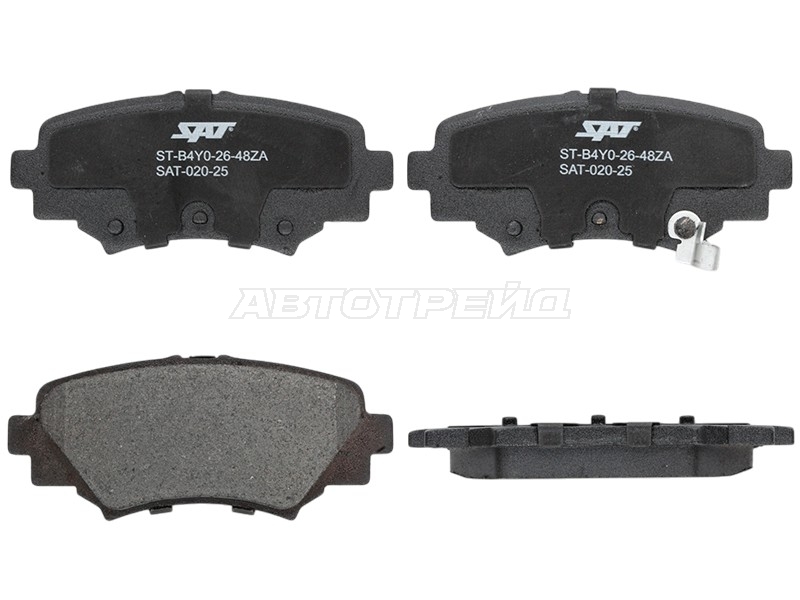Колодки тормозные (Сзади) Mazda 3 13-19 / Axela 13-19
