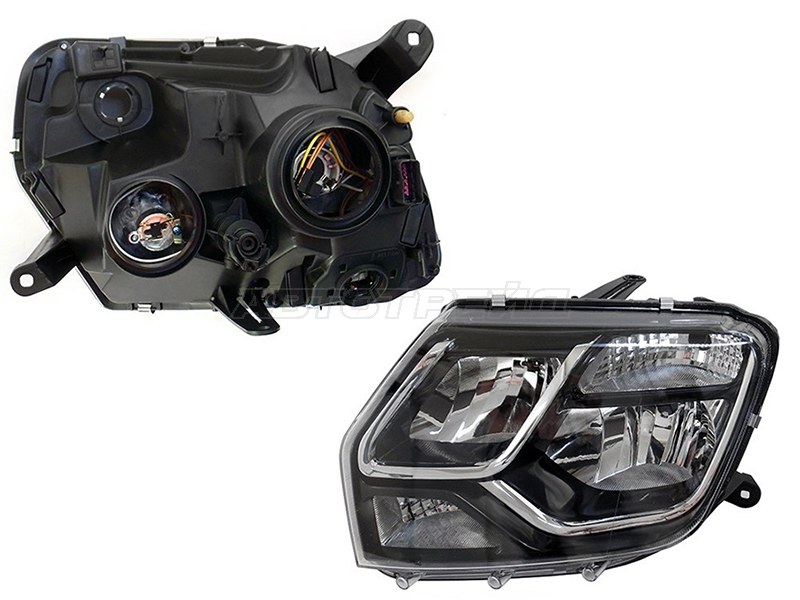 Фара Renault Duster 15-21 (Слева/ Галоген/ Ручная регулировка)