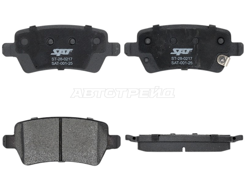 Колодки тормозные (Сзади) Geely Coolray 21- / Chery Arrizo 8 22-