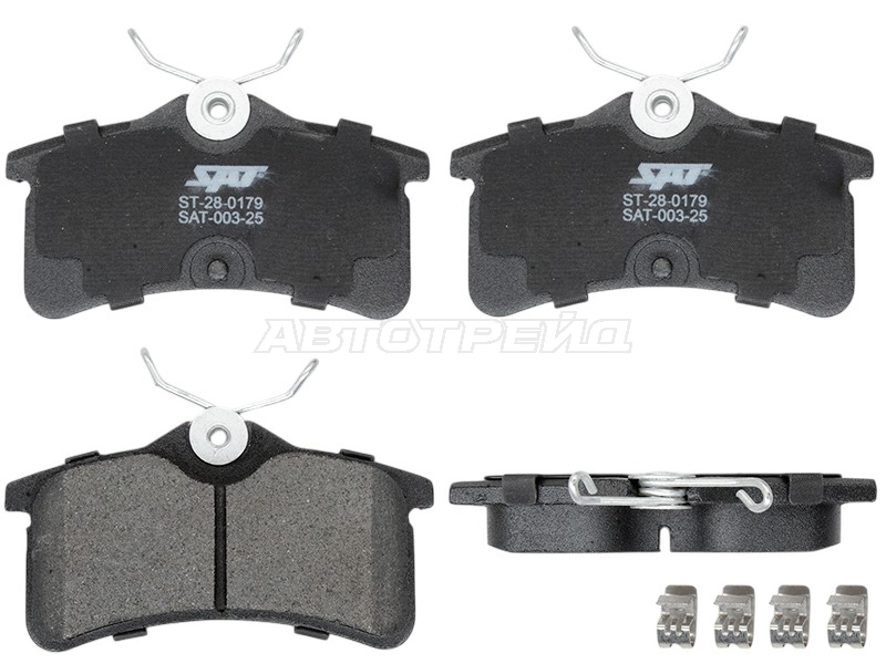 Колодки тормозные (Сзади) Toyota Avensis (T220) 97-03 / Caldina 92-02