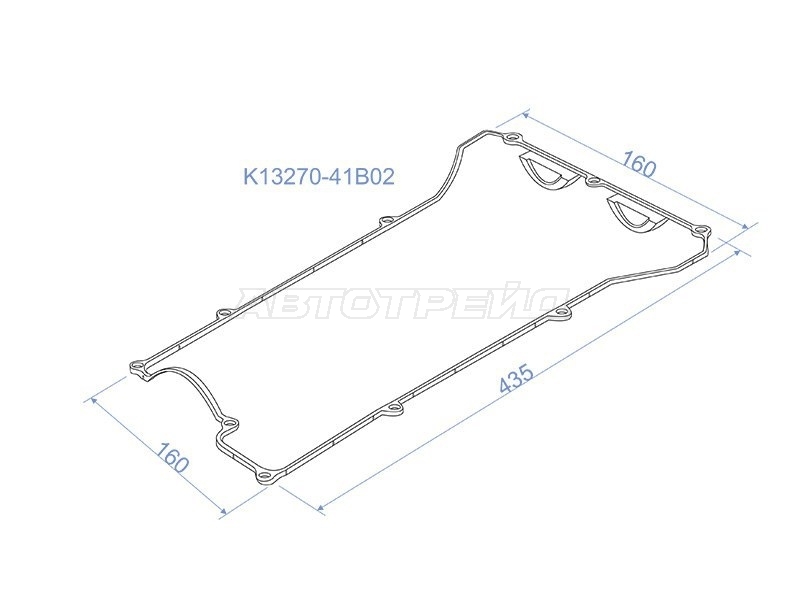Прокладка клапанной крышки Nissan March 92-02 / Cube 98-02 CGA3DE