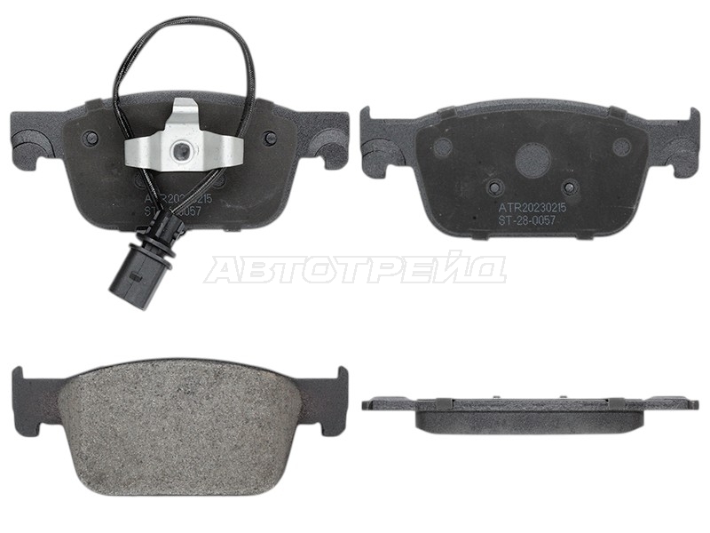 Колодки тормозные (Спереди) Audi A4 15- / A5 16-