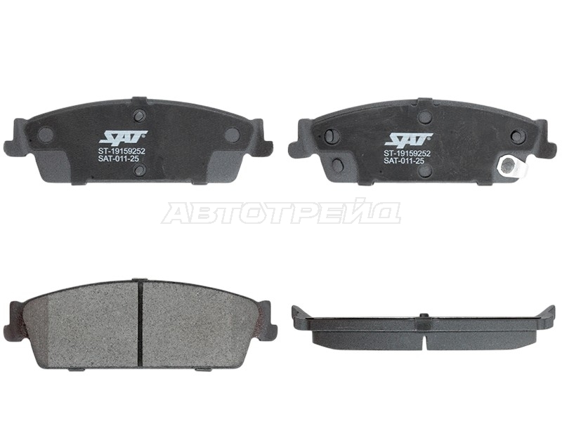 Колодки тормозные (Сзади) Chevrolet Tahoe 06-21 / Cadillac Escalade 06-21