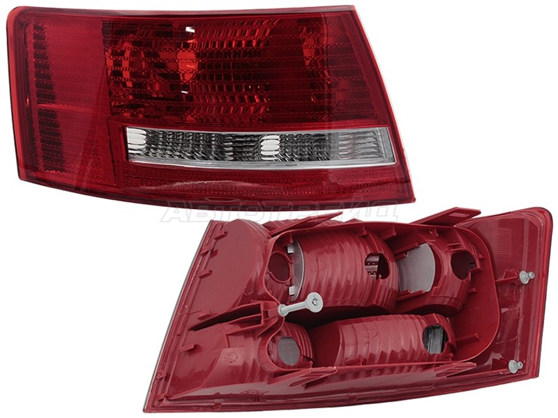 Фонарь задний Audi A6 04-08 (Слева/ 4D SED)