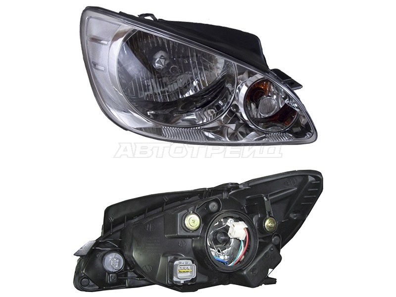Фара Hyundai Getz 05-11 (Справа/ Галоген/ С электрокорректором)