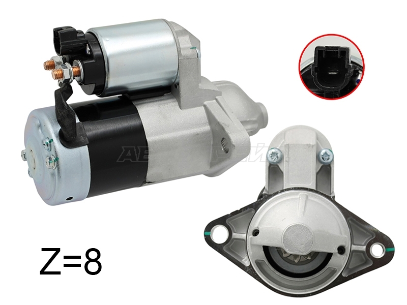 Стартер Geely Emgrand EC7 09-20 / Emgrand X7 13-16 (1,4 kW/ Z=8/ диаметр шестерни 29mm)