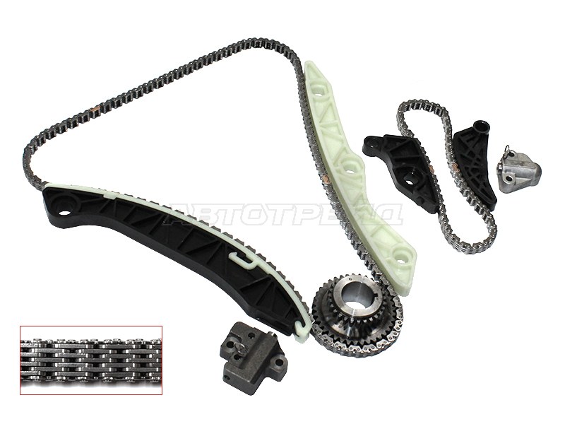 Комплект замены цепи ГРМ Mitsubishi ASX 10-20 / Outlander 05-12 4B12