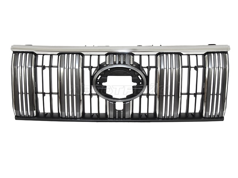 Решетка радиатора Toyota Land Cruiser Prado (J150) 17-20 (Комплектация под камеру)