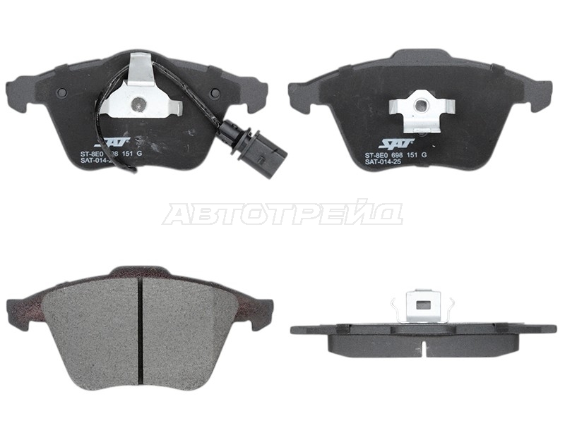 Колодки тормозные (Спереди) Audi A4 00-09 / A6 97-10