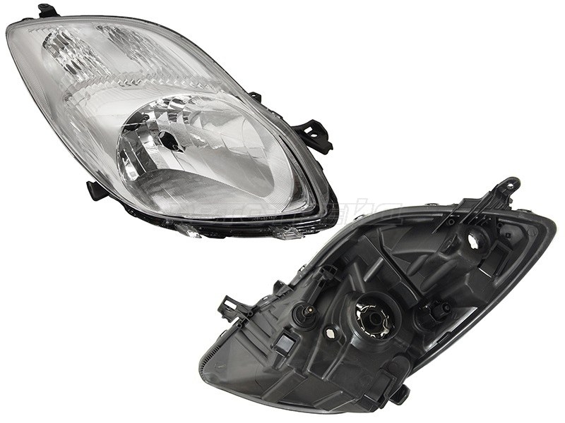 Фара Toyota Vitz 07-10 / Yaris 08-13 (Справа/ Ручная регулировка/ 3/5D HBK)