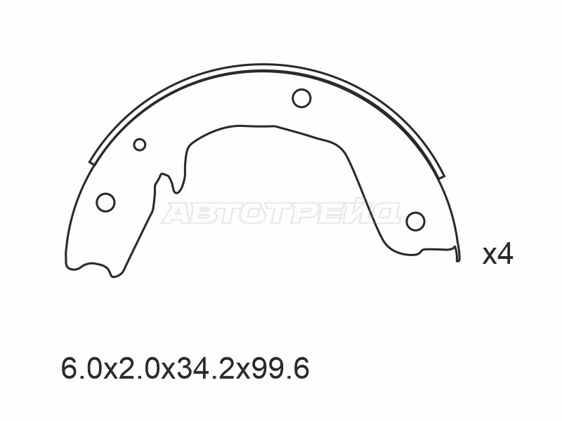 Колодки тормозные RR MITSUBISHI PAJERO V6W/V7W/V SAT STMR535718