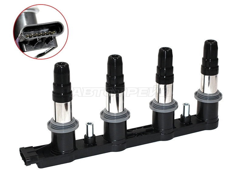 Катушка зажигания Chevrolet Aveo 05-15 / Cruze 09-15 A14XER;F16D4;F18D4;L14;L95;LDE;LDT;Z18XER (Моду