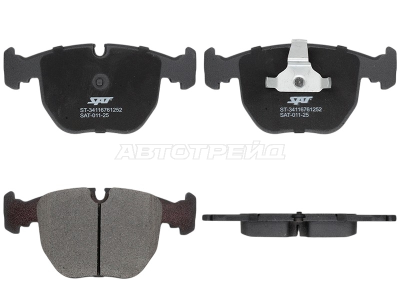 Колодки тормозные (Спереди) BMW 5-Series 95-04 / 7-Series 94-01
