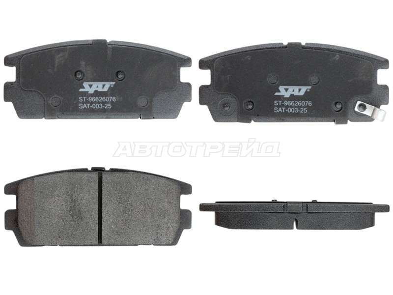 Колодки тормозные (Сзади) Chevrolet Captiva 06-15 / Opel Antara 06-15, фото 2
