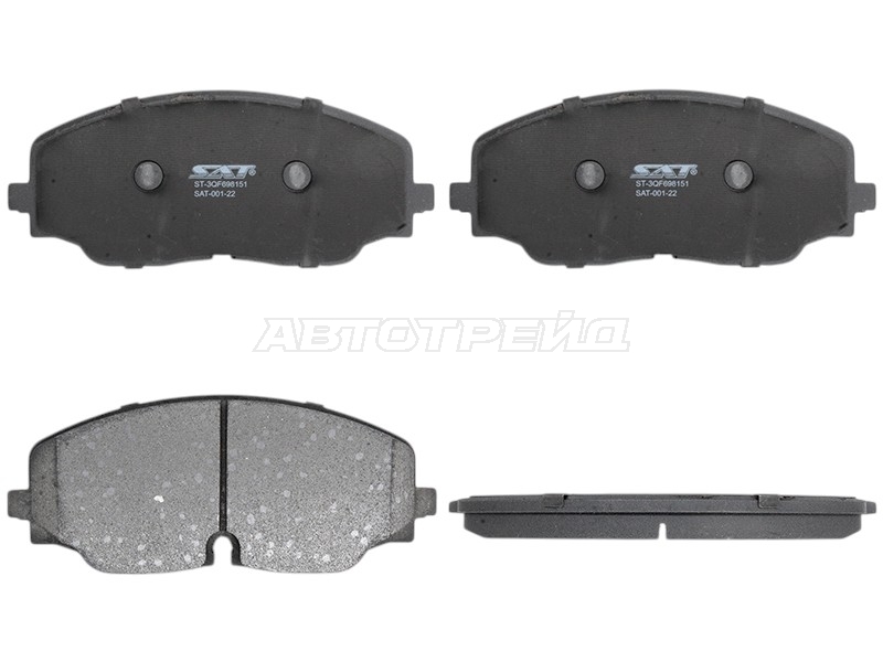 Колодки тормозные (Спереди) Volkswagen Teramont 16-25