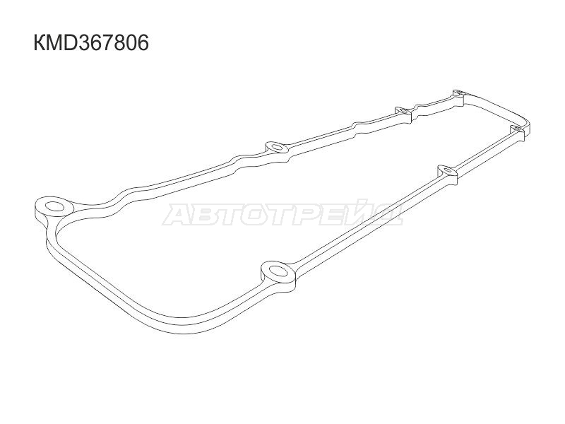 Прокладка клапанной крышки Mitsubishi Lancer 03-10 / Aspire 98-02 4G93