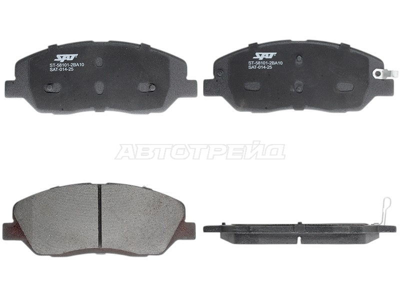 Колодки тормозные (Спереди) Hyundai Santa Fe 05-21 / Kia Sorento 09-21
