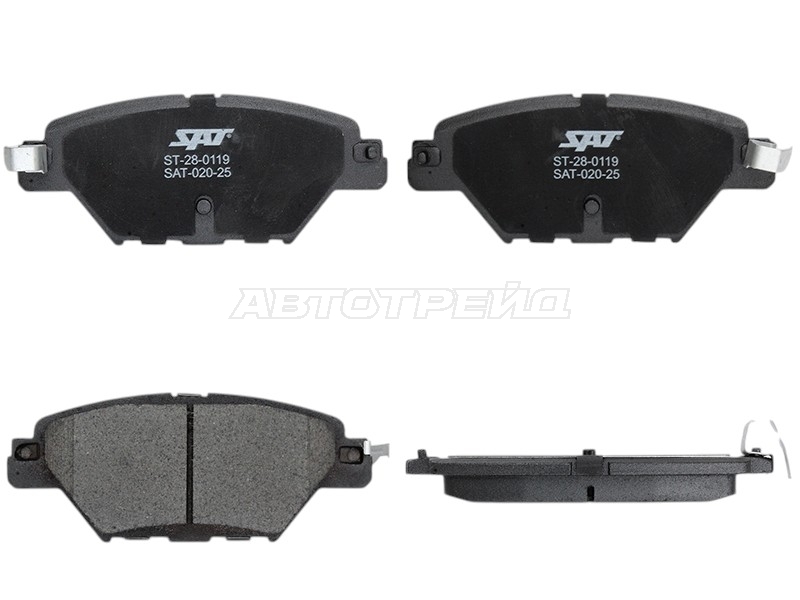Колодки тормозные (Сзади) Mazda CX-8 17-22 / CX-9 15-