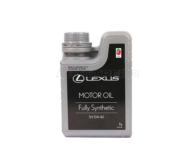 Масло моторное  (пластиковая канистра) 5W-40 SN 1Л (Синтетика) ОАЭ LEXUS 0888083716