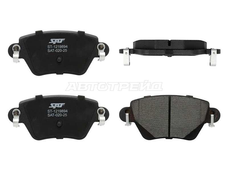 Колодки тормозные (Сзади) Ford Mondeo 00-07