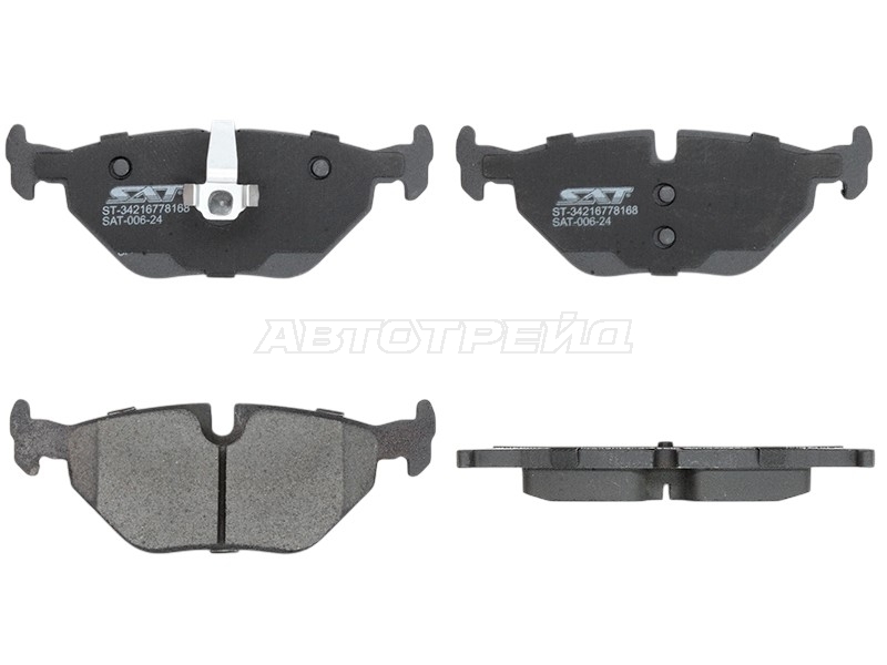 Колодки тормозные (Сзади) BMW 3-Series 90-06 / Z4 02-08