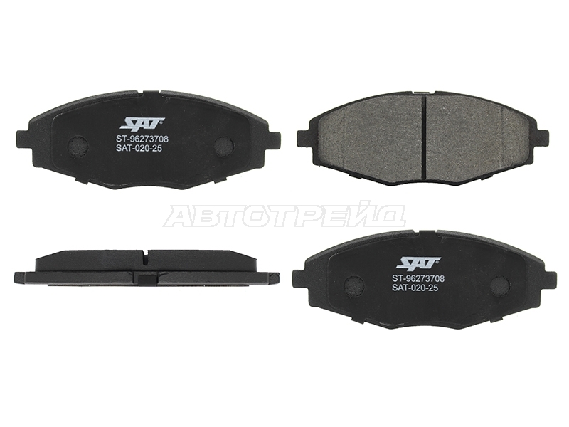 Колодки тормозные (Спереди) Chevrolet Lanos 05-09 / Matiz 05-10