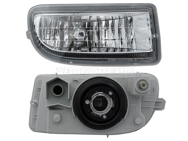 Фара противотуманная (Справа) Toyota Land Cruiser (J100) 98-07 / Grand Hiace 99-02